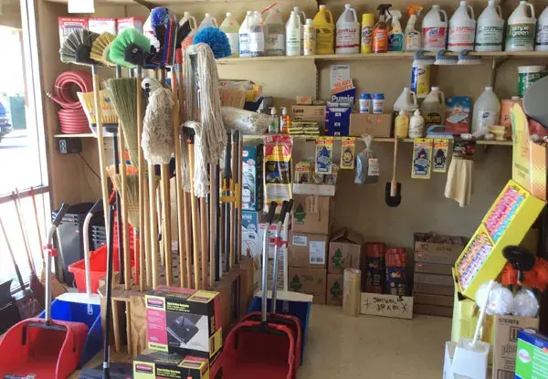 Soaps, Mops, Brooms & Cleaners